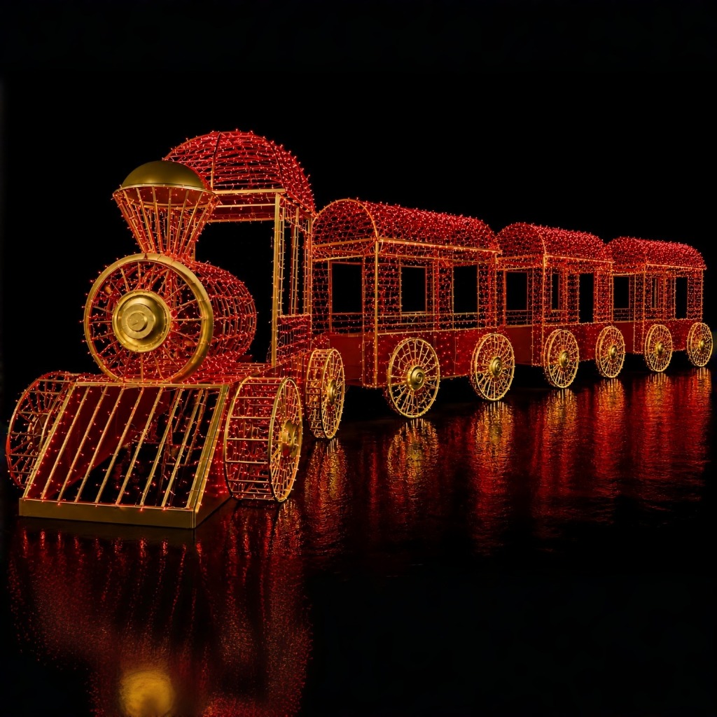 CHRISTMAS EXPRESS TRAIN 3D